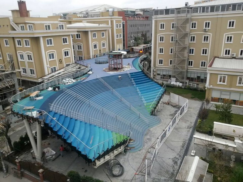 T.C. Aydın Üniversitesi Üst Geçit Projemiz